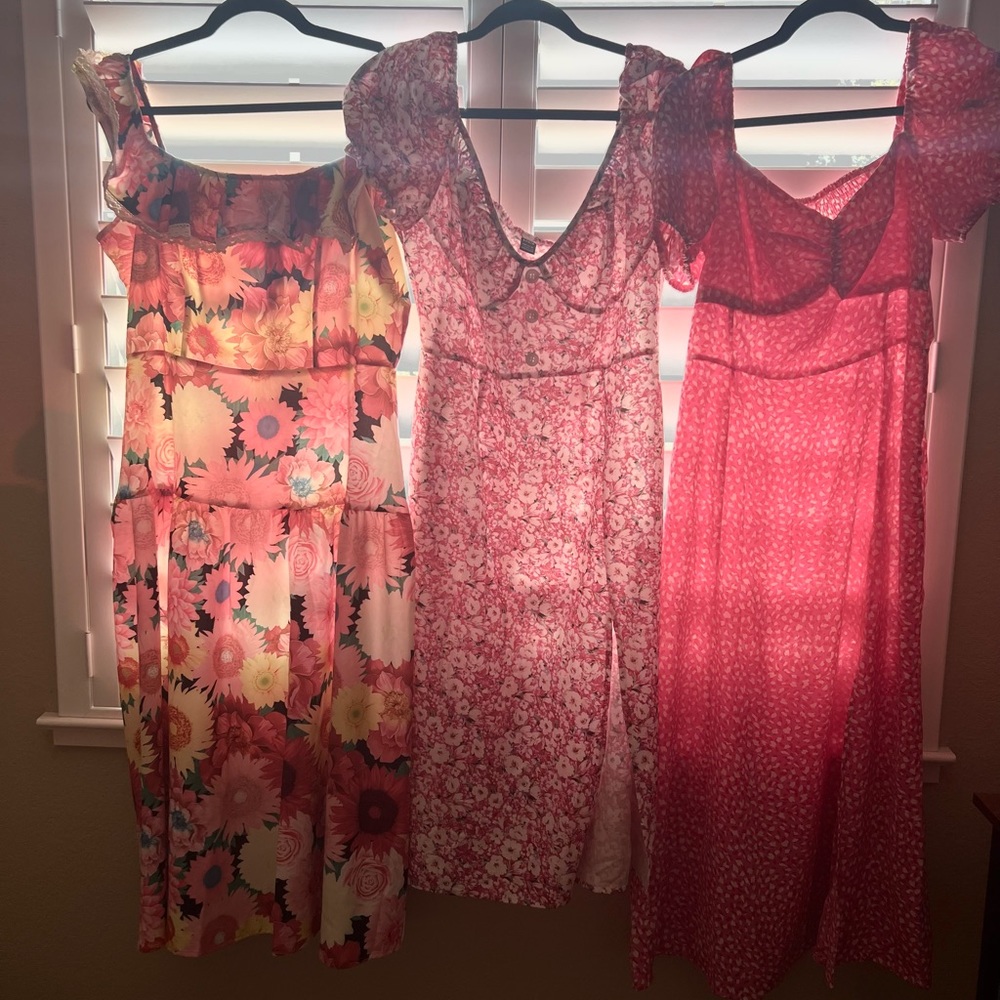Bundle of 3 Shein Dresses NEVER WORN💞